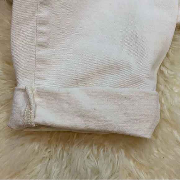 Vintage Zena super high off white button fly jeans - Picture 5 of 11